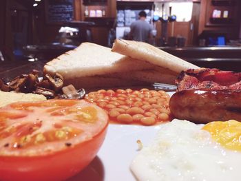 Close-up of food