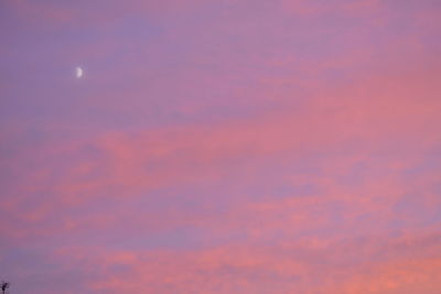 Full frame shot of sky at sunset