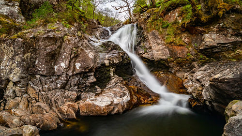 Waterfall in forest