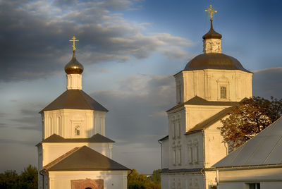 Bell tower against sky