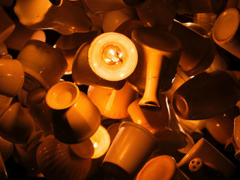 large group of objects