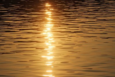 Full frame shot of lake during sunset