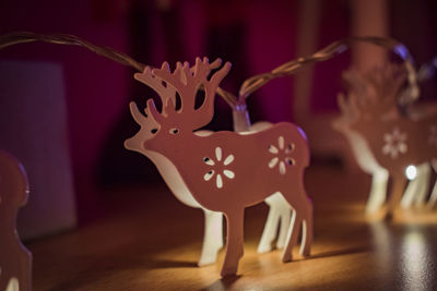 Close-up of christmas decoration