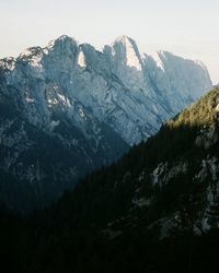 Scenic view of mountains