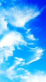 Abstract blue sky