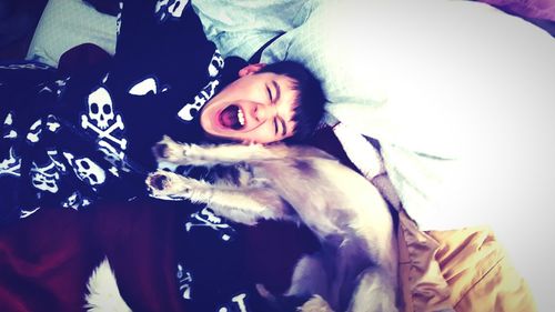 Portrait of young woman