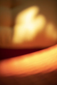 Defocused image of lights