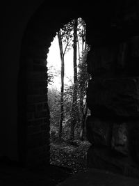 Archway against sky