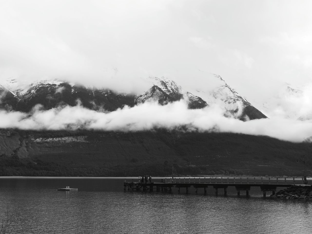 mountain, winter, snow, weather, cold temperature, sky, season, mountain range, tranquil scene, scenics, tranquility, fog, snowcapped mountain, beauty in nature, cloud - sky, nature, landscape, covering, cloudy, overcast