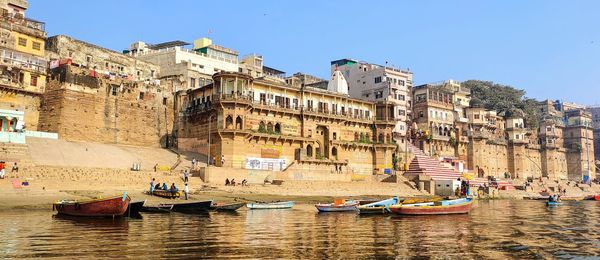 Boats in ganga