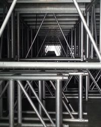 Close-up of metal structure