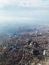 Aerial view of city