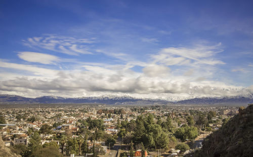 Aerial view of cityscape