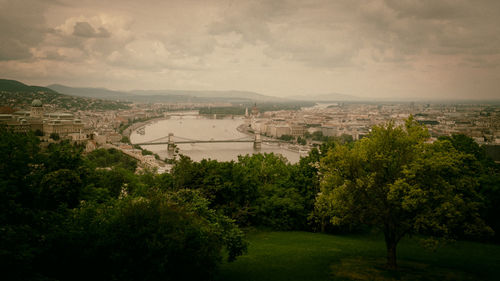 Scenic view of cloudy sky