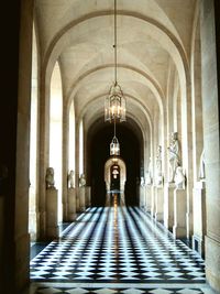 Corridor of building