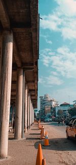 View of buildings in city