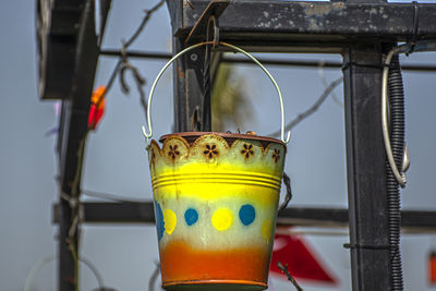 Close-up of drink on table