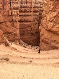 Rock formations at national park