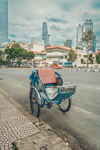 Tricycle in saigon