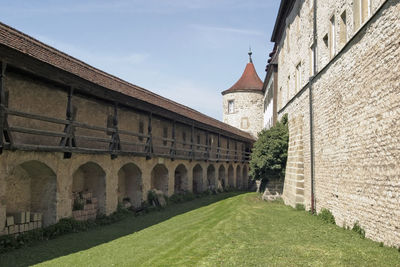 View of historic building against sky