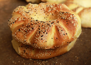 Close-up of bread