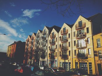 Buildings in city