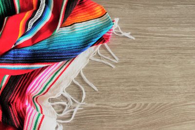 Close-up of multi colored pencils