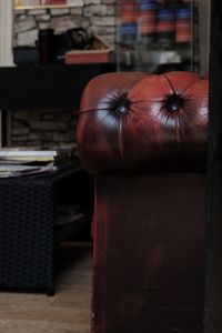 Close-up of table