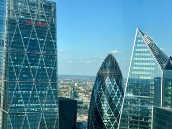 Modern buildings in city