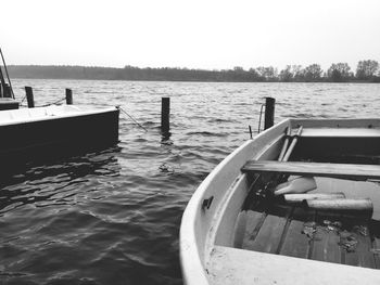 Boats in sea