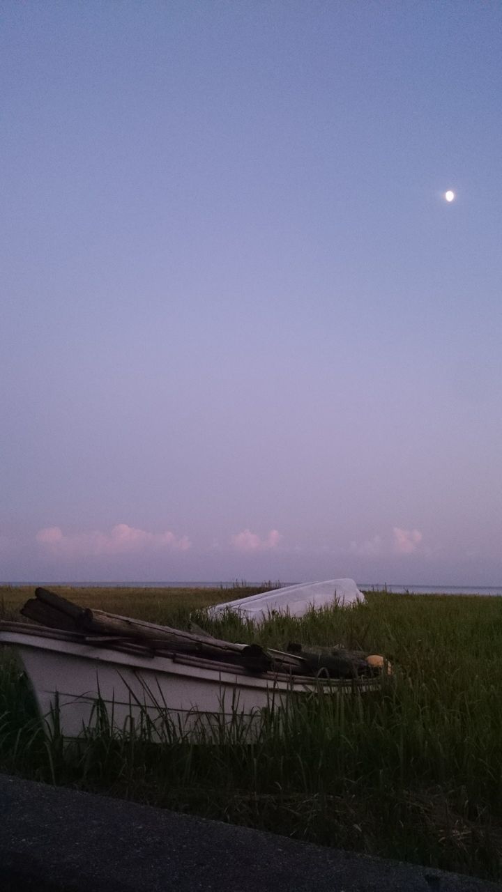 SCENIC VIEW OF LAND AGAINST BLUE SKY