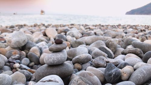 Stones at beach
