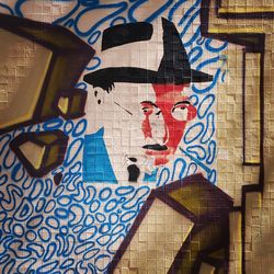 Graffiti on wall