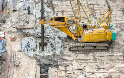 View of construction site