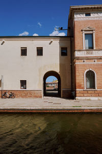 Exterior of old building