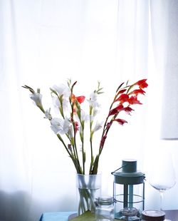 Flowers in vase at home
