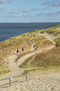 Sand dunes in lithuania