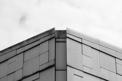 Low angle view of building against sky