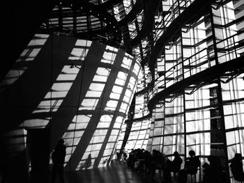 Low angle view of woman