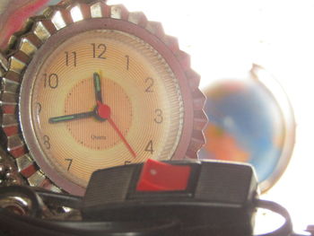 Close-up of clock