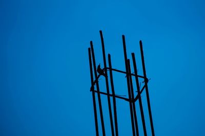 Close-up low angle view of blue sky