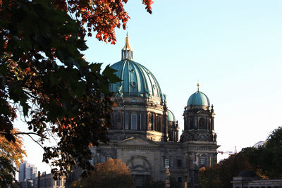Low angle view of church