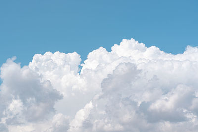 Low angle view of clouds in sky