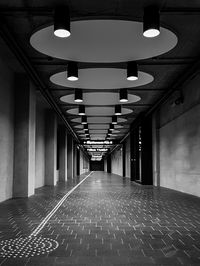 Illuminated corridor