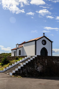  chapel exterior against the sky