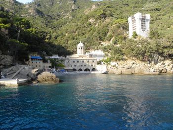 Buildings at waterfront