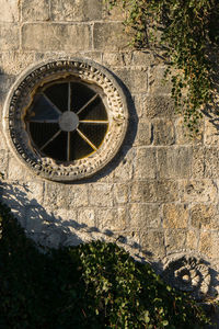 Low angle view of old building