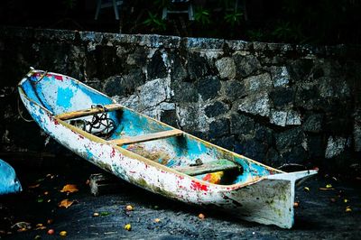 Boats in sea