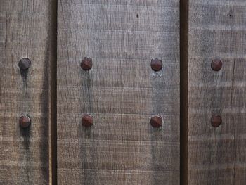 Full frame shot of wood
