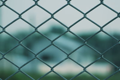 Full frame shot of chainlink fence